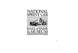 NATIONAL SPRINT CAR HALL OF FAME AND MUSEUM KNOXVILLE, IOWA logo