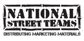 NATIONAL STREET TEAMS DISTRIBUTING MARKETING MATERIALS logo