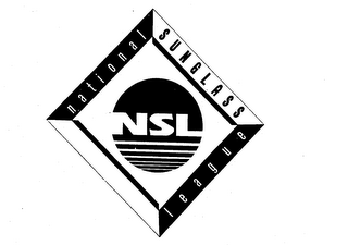 NATIONAL SUNGLASS LEAGUE NSL logo
