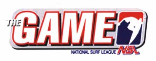 NATIONAL SURF LEAGUE NSL THE GAME logo