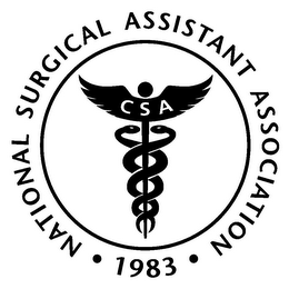 NATIONAL SURGICAL ASSISTANT ASSOCIATION · 1983 · CSA logo