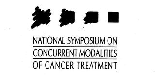 NATIONAL SYMPOSIUM ON CONCURRENT MODALITIES OF CANCER TREATMENT logo