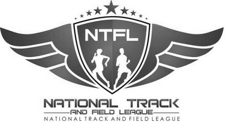 NATIONAL TRACK AND FIELD LEAGUE (NTFL) NATIONAL TRACK AND FIELD LEAGUE logo