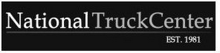 NATIONAL TRUCK CENTER EST. 1981 logo