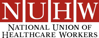 NATIONAL UNION OF HEALTHCARE WORKERS NUHW logo