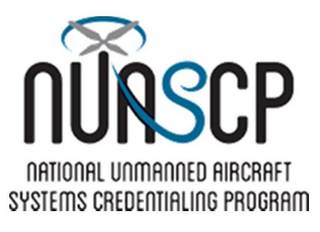 NATIONAL UNMANNED AIRCRAFT SYSTEMS CREDENTIALING PROGRAM logo