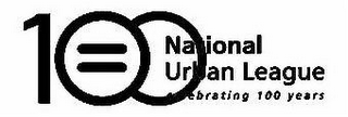 NATIONAL URBAN LEAGUE CELEBRATING 100 YEARS logo