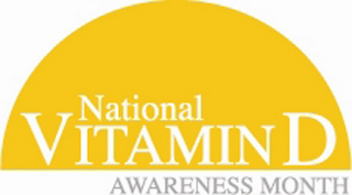 NATIONAL VITAMIN D AWARENESS MONTH logo