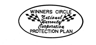 NATIONAL WARRANTY CORPORATION WINNERS CIRCLE PROTECTION PLAN logo
