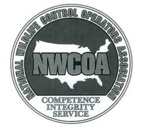 NATIONAL WILDLIFE CONTROL OPERATORS ASSOCIATION NWCOA COMPETENCE INTEGRITY SERVICE logo