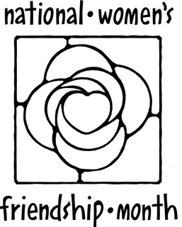 NATIONAL WOMEN'S FRIENDSHIP MONTH logo