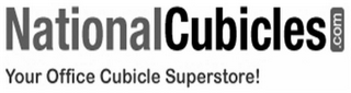 NATIONALCUBICLES.COM YOUR OFFICE CUBICLE SUPERSTORE! logo