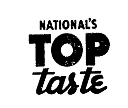 NATIONAL'S TOP TASTE logo