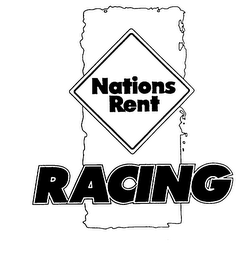 NATIONS RENT RACING logo