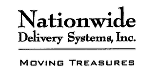 NATIONWIDE DELIVERY SYSTEMS, INC.  MOVING TREASURES logo