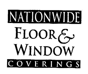 NATIONWIDE FLOOR & WINDOW COVERINGS logo