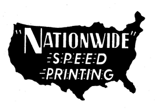 "NATIONWIDE" SPEED PRINTING logo