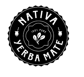 NATIVA YERBA MATE 100% PURE logo