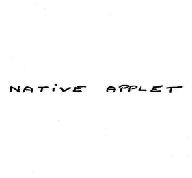 NATIVE APPLET