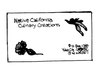 NATIVE CALIFORNIA CULINARY CREATIONS logo