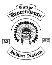 NATIVE DESCENDENTS AI MC INDIAN NATION logo
