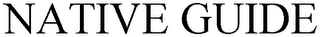 NATIVE GUIDE logo