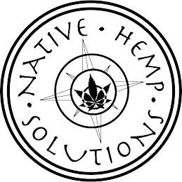 · NATIVE HEMP SOLUTIONS · logo
