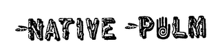 NATIVE PALM logo