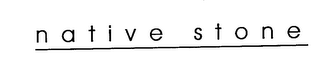 NATIVE STONE logo