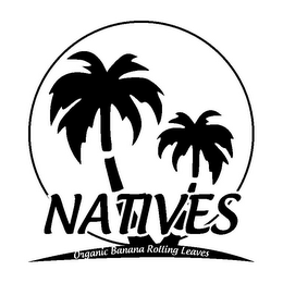 NATIVES ORGANIC BANANA ROLLING LEAVES logo