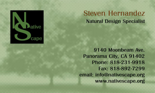 NATIVESCAPE : THE NATURAL DESIGN SPECIALISTS logo