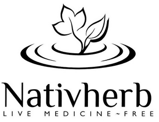 NATIVHERB LIVE MEDICINE FREE logo