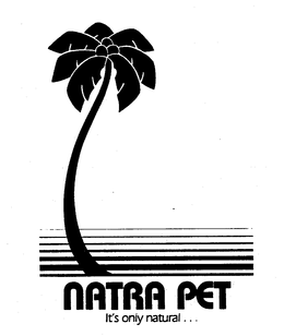 NATRA PET IT'S ONLY NATURAL... logo