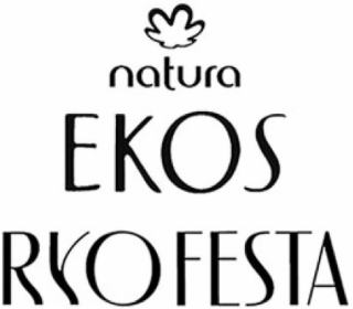 NATURA EKOS RYO FESTA logo