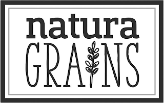 NATURA GRAINS logo