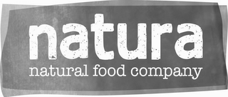 NATURA NATURAL FOOD COMPANY logo