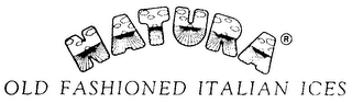 NATURA OLD FASHIONED ITALIAN ICES logo