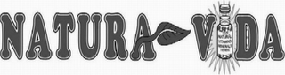NATURA-VIDA 100% NATURAL VITAMINS MINERALS HERBS logo