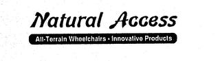 NATURAL ACCESS ALL-TERRAIN WHEELCHAIRS-INNOVATIVE PRODUCTS logo