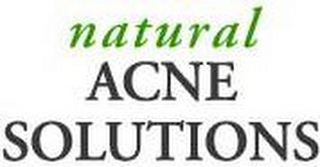 NATURAL ACNE SOLUTIONS logo
