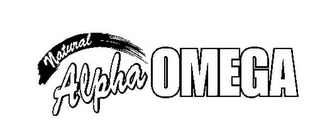 NATURAL ALPHA OMEGA logo