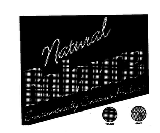 NATURAL BALANCE ENVIRONMENTALLY CONSCIOUS PRODUCTS logo