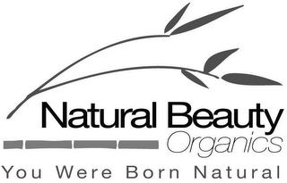 NATURAL BEAUTY ORGANICS YOU WERE BORN NATURAL logo
