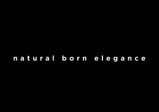 NATURAL BORN ELEGANCE logo