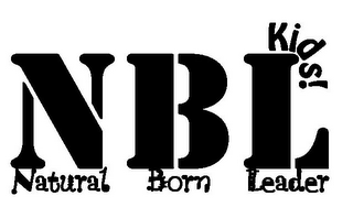 NATURAL BORN LEADER KIDS! NBL logo