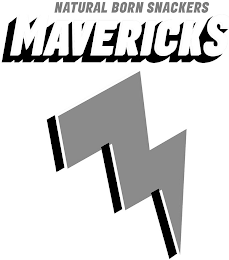 NATURAL BORN SNACKERS MAVERICKS logo