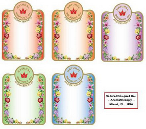 NATURAL BOUQUET CO. AROMATHERAPY logo