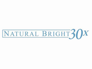 NATURAL BRIGHT 30X logo