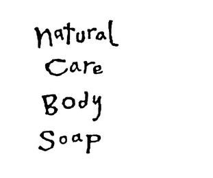 NATURAL CARE BODY SOAP logo