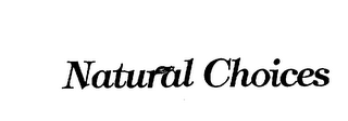 NATURAL CHOICES logo